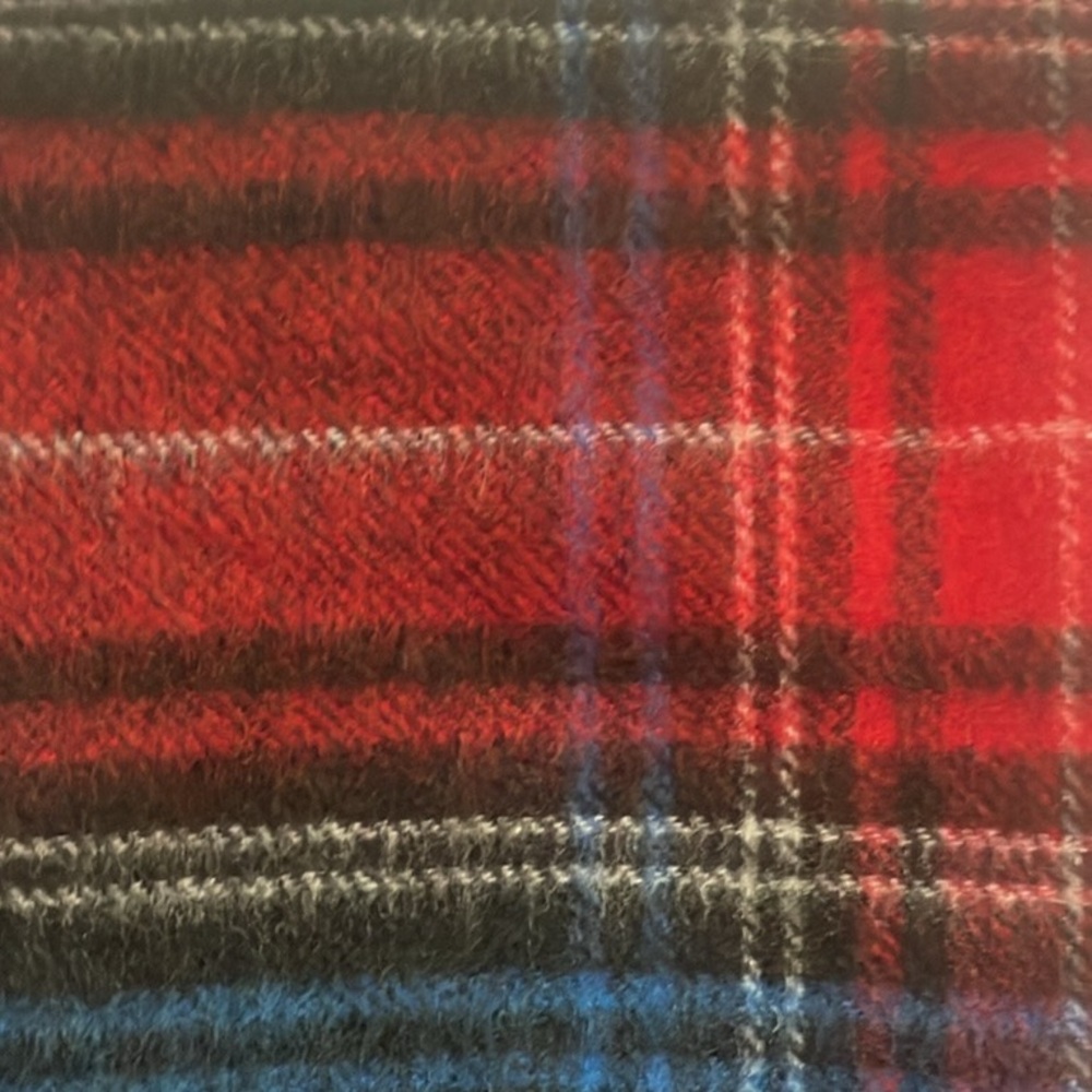 NWT Club Room Mens Plaid Cashmere Scarf - Picture 8 of 10